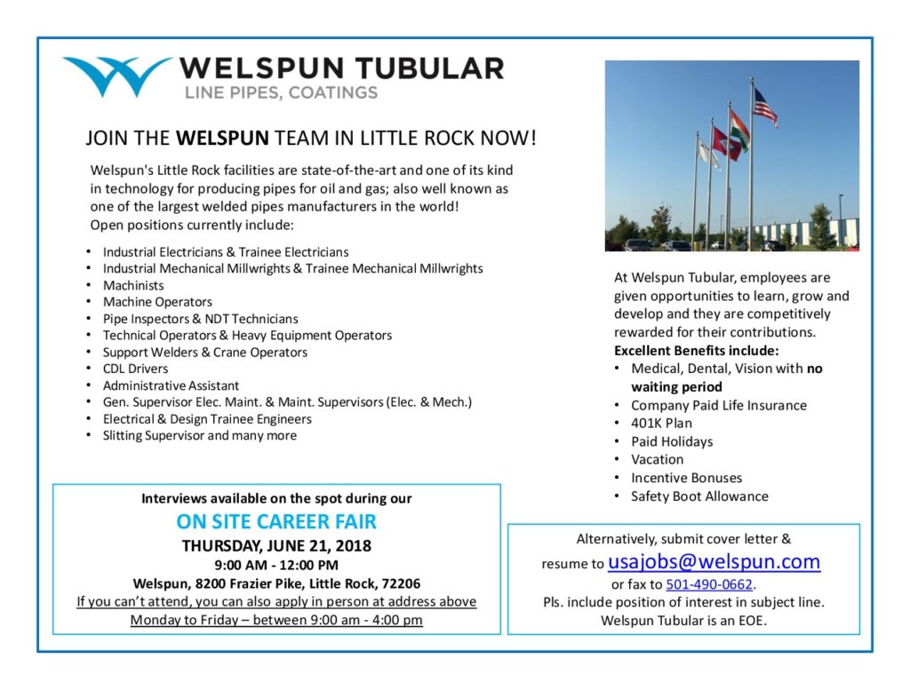 thumbnail of Welspun Career Opportunities_Thursday, June 21, 2018