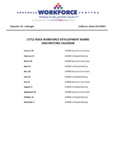thumbnail of LRWDB 2020 Meeting Calendar